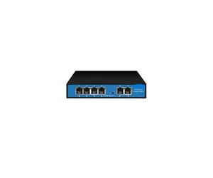 SAEVVCJWW Commutateur POE 4/8 Ports, 10/100Mbps, Ethernet, avec 2 Ports de Liaison Montante, Adaptateur d'alimentation Externe, commutateur réseau (Size : EW-S1906CF-DP)