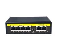 SAEVVCJWW Commutateur POE 48V 100Mbps WiFi commutateur IP Intelligent 4/8 Ports POE Standard commutateur d'injecteur RJ45 (Size : 4Ports)