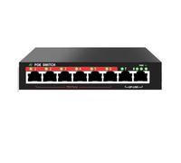 SAEVVCJWW Commutateur POE 6 Ports 48V 10/100Mbps 90W, commutateur Ethernet alimenté en Externe