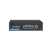 SAEVVCJWW Commutateur POE Gigabit 1000Mbps Ethernet commutateur Gigabit Rapide Intelligent Plug and Play commutateur 5 8 6 10 Ports (Size : 04G10GB)