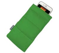 SAFACUS Housse de protection thermique universelle en duvet - Cadeau de Noël pour smartphones - Pour iPhone 14 13 12Plus X - Samsung Galaxy (vert)