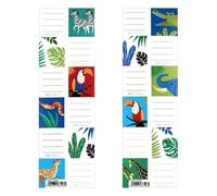 Safari 1 Lot de 25 autocollants pour carnet