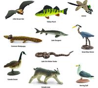 Safari 100264 - Set de figurines de jeu, Grands Lacs 3,25-9,5cm