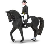 Safari - 151105 - Figurine - Cheval et Cavalier de Concours