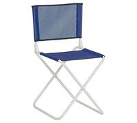 Safari -635B16 Tabouret Nylon avec Dossier Bleu, 87516