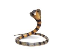 Safari animal de jeu Serpent corail Cobra 15 cm brun/noir