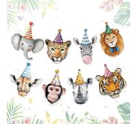 Safari Animaux bannières Jungle Zoo décorations animales thème fête Safari Accessoires Anniversaire Enfants Jungle Sauvage babyparty décoration fête Zoo