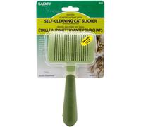 Safari, Brosse Lisseur Auto-Nettoyante pour Chats, 1 Brosse Lisseur