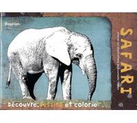 Safari Cahier de coloriage - Gwenaëlle Trolez - Magellan Et Cie - broché - Document jeunesse