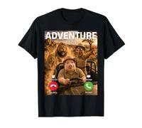 Safari dans la Jungle Africaine de Brainrot Explorer et Appel d'aventure T-Shirt