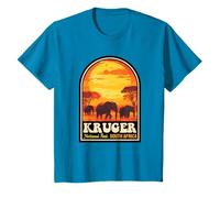 Safari de voyage rétro dans le parc national Kruger en Afrique du Sud T-Shirt