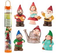Safari Famille de Gnomes 6 pièces | Figurines Miniatures | Jouets pour Enfants | Non Toxiques et sans BPA | Convient aux Enfants de 3 Ans et Plus Ltd