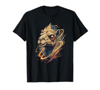 Safari Fantastique avec Portrait de Chameau dans Le désert Sauvage T-Shirt