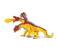 Safari figure dragon de feu junior 13 x 12 cm jaune/rouge Multicolore G