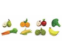 Jeu de stratégie GENERIQUE Safari jeu de rôle Fruits & légumes Toob junior 8 pièces