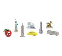 Safari jeu de rôle New York City Toob junior gris/rouge/jaune 8-pièces Jaune G