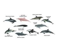 Safari jeu Toob dolphins junior grey 10-pièces Multicolore