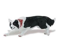 Instruments de musiques Safari Ltd Safari jouer à l'animal border collie 12,5 cm noir/blanc