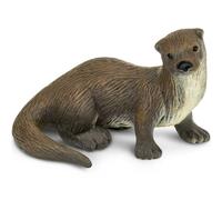 Safari Loutre de rivière Figurine | 3" Figurine réaliste de la Faune Sauvage | Non Toxique et sans BPA | Convient aux Enfants de 3 Ans et Plus Ltd