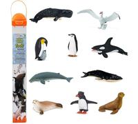 Safari Ltd 10 Figurines Antarctica 3.8cm | Figurines Arctique | Non-Toxique et sans BPA | Convient aux Enfants de 3 Ans et Plus