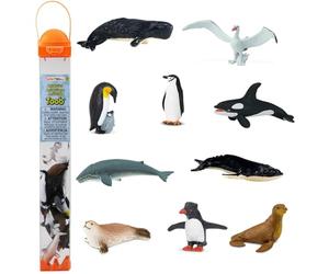 Safari Ltd 10 Figurines Antarctica 3.8cm | Figurines Arctique | Non-Toxique et sans BPA | Convient aux Enfants de 3 Ans et Plus