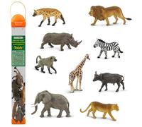 Safari Ltd 12 Figurines Miniatures de la Faune Nord-américaine | Figurines Miniatures de l'écosystème | Non-Toxique et sans BPA | Convient aux Enfants de 3 Ans et Plus, Blanc