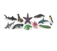 Safari Ltd 761104 Animaux Marins Dans La Mer (12 Minifigures)