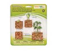 Safari Ltd - Lot de 9 figurines d'arbres miniatures - Non toxique sans BPA - Vert - 3+ ans