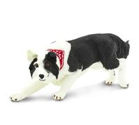 Instruments de musiques Safari Ltd Safari jouer à l'animal border collie 12,5 cm noir/blanc