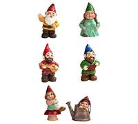 Safari Ltd. Designer Toob - Gnome Family - Realistic Hand Painted Toy Figurine Models - Quality Construction From Phthalate, Lead And Bpa Free Materials - For Ages 3 And Up