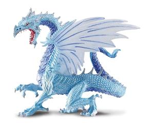 Safari Ltd. Dragon de Glace Figurine S10145 - Collection de peints à la main