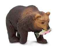 Safari Ltd Figurine D´ours Grizzly Avec Poisson