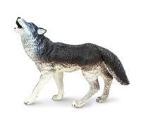 Safari Ltd Figurine De Loup Gris Hurlant
