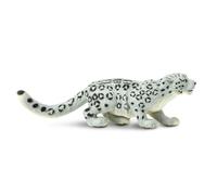 Safari Ltd. Figurine léopard des neiges 4.4cm | Animal de Zoo | Non Toxique et sans BPA | Convient aux Enfants de 3 Ans et Plus