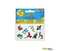 Safari Ltd. Good Luck Minis Fun Pack - Backyard - 8 Pieces - Phthalate, Lead And Bpa Free - For Ages 5+