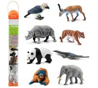 Safari Ltd. Jouets Animaux asiatiques | Collection TOOB | Non-Toxique et sans BPA | Jouets Animaux | Convient aux Enfants de 3 Ans et Plus