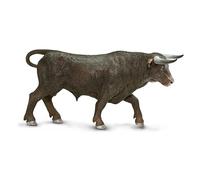 Safari Ltd- Miniature « Farm Black Bull, 161629, Noir