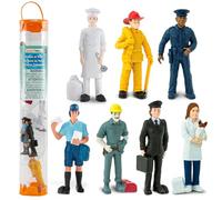 Safari décor de jeu People at work designer Toob junior 7 pièces