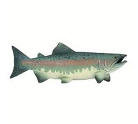 Safari Ltd Saumon 17cm | Figurines animales | Jouets pour Enfants | Non Toxique et sans BPA | Convient aux Enfants de 3 Ans et Plus