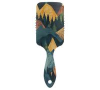 Safari Mountain Brosse à cheveux douce pour cheveux fins Masseur de tête pour perte de cheveux avec poignée ergonomique cepillo para pelo rizado