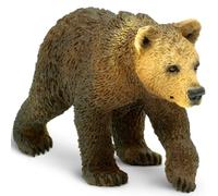 Safari Ours Grizzly Figurine | Modèle réaliste 3" | Non Toxique et sans BPA | Convient aux Enfants de 1 an et Plus Ltd