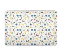Safari Papillons mignons, housse de matelas à langer réutilisable extra large résistante à l'eau, tapis à langer antidérapant pour nourrisson et tout-petit, 132,1 x 86,4 cm (L x l)
