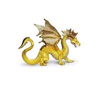 Safari Ltd Figurine Golden Dragon Doré 12 x 8 cm Dès 3 ans