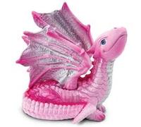 Safari protagoniste dragon junior 7 x 6 x 7,5 cm rose