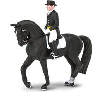 Safari S151105 James le cavalier de dressage plastique