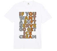 Safari Si Vous Voulez Un Service Doux, optez pour Une crème glacée de Volleyball Comfort Colors Adult Heavyweight T-Shirt