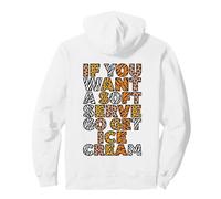 Safari Si Vous Voulez Un Service Doux, optez pour Une crème glacée de Volleyball Sweat à Capuche