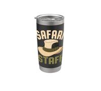 Safari Staff African Adventure Gobelet isotherme en acier inoxydable double paroi