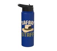 Safari Staff African Adventure Stainless Steel Insulated Water Bottle
