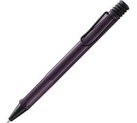 Safari Violet Blackberry - Stylo À Bille Avec Zone De Préhension Ergonomique Et Largeur De Trait M - Pour Une Écriture Longue Et Agréable - En Plastique Asa Robuste - Avec Mine M 16 En Noir